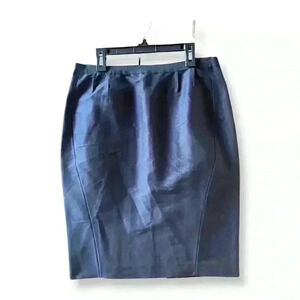 Black Givenchy Knee Length Pencil Skirt Size  EU 40/US 8